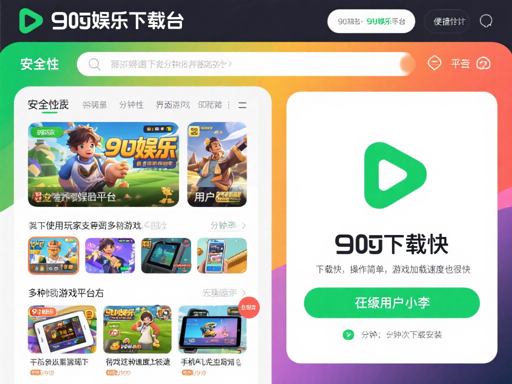 除了安全性，九游娱乐下载平台的便捷性也令人称道。用