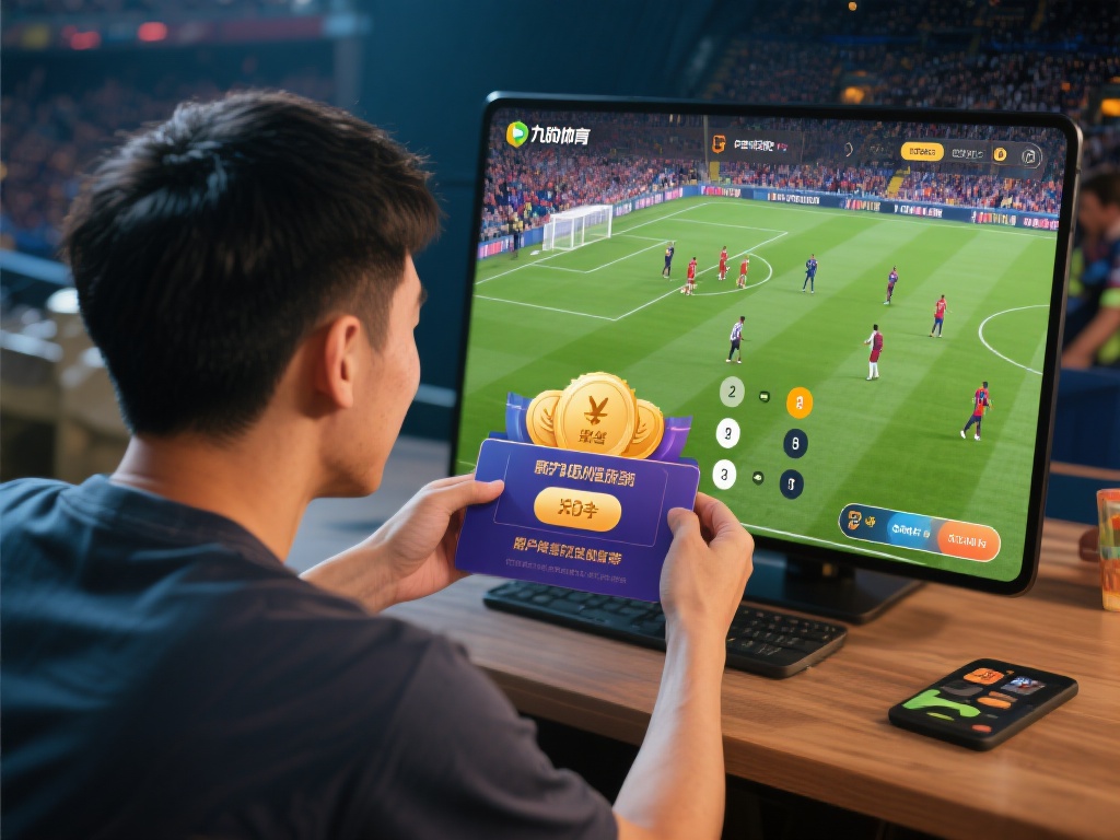 以近期的一场足球赛事为例，小李通过九游体育平台观看